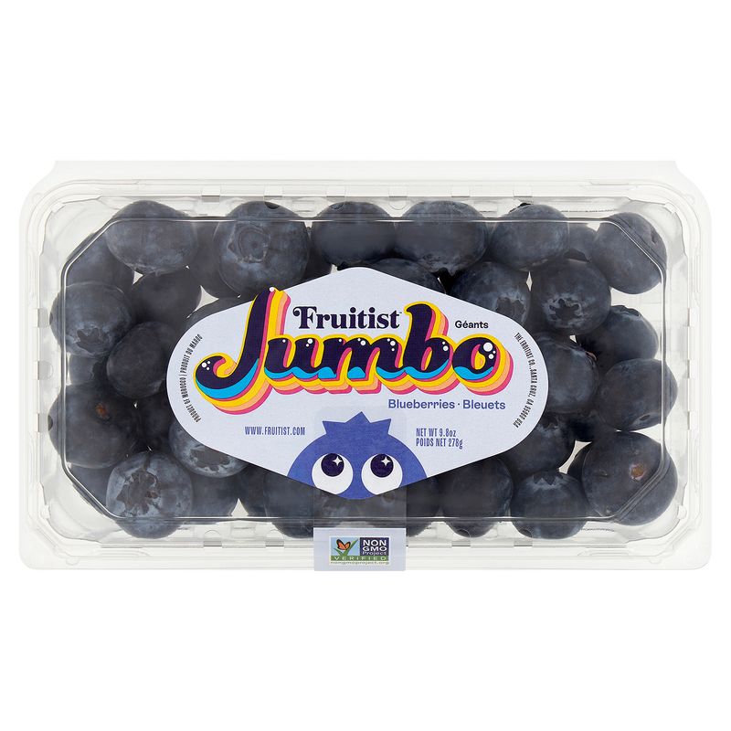 Fruitist Jumbo Blueberries, 9.8 oz