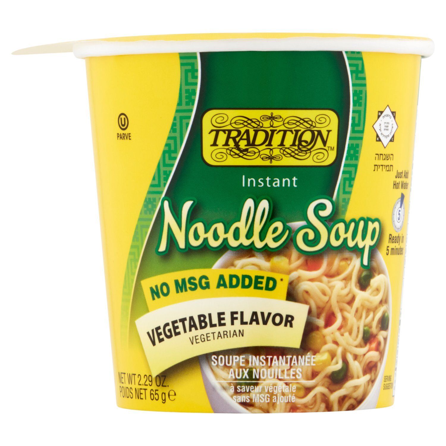 Tradition Vegetable Flavor Instant Noodle Soup, 2.29 oz