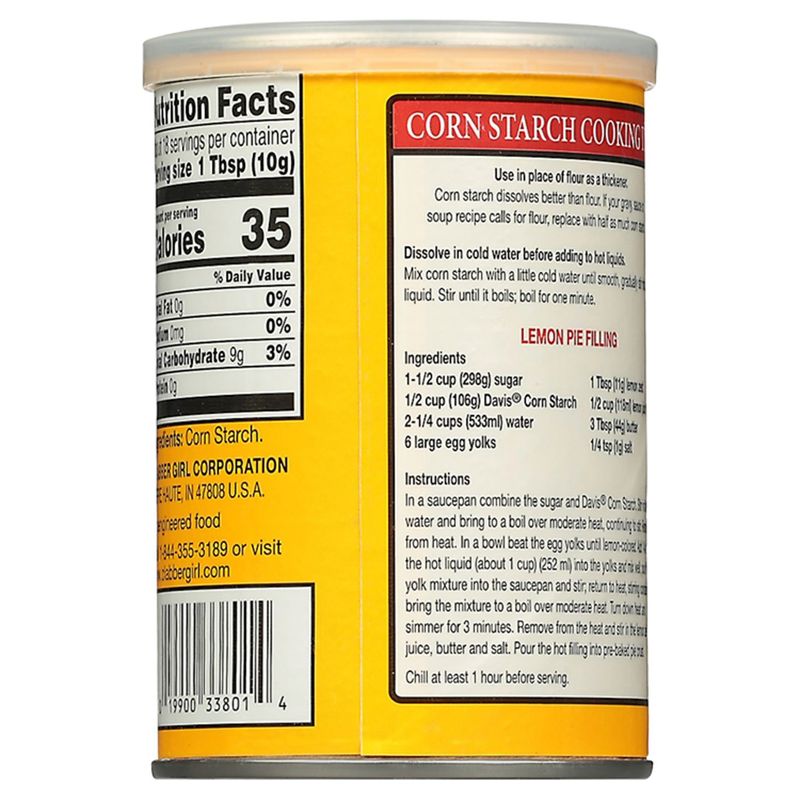Davis Corn Starch, 6.5 oz