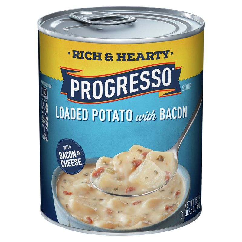 Progresso Rich &amp; Hearty Loaded Potato with Bacon Soup, 18.5 oz