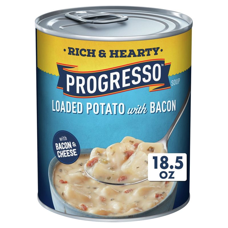 Progresso Rich &amp; Hearty Loaded Potato with Bacon Soup, 18.5 oz
