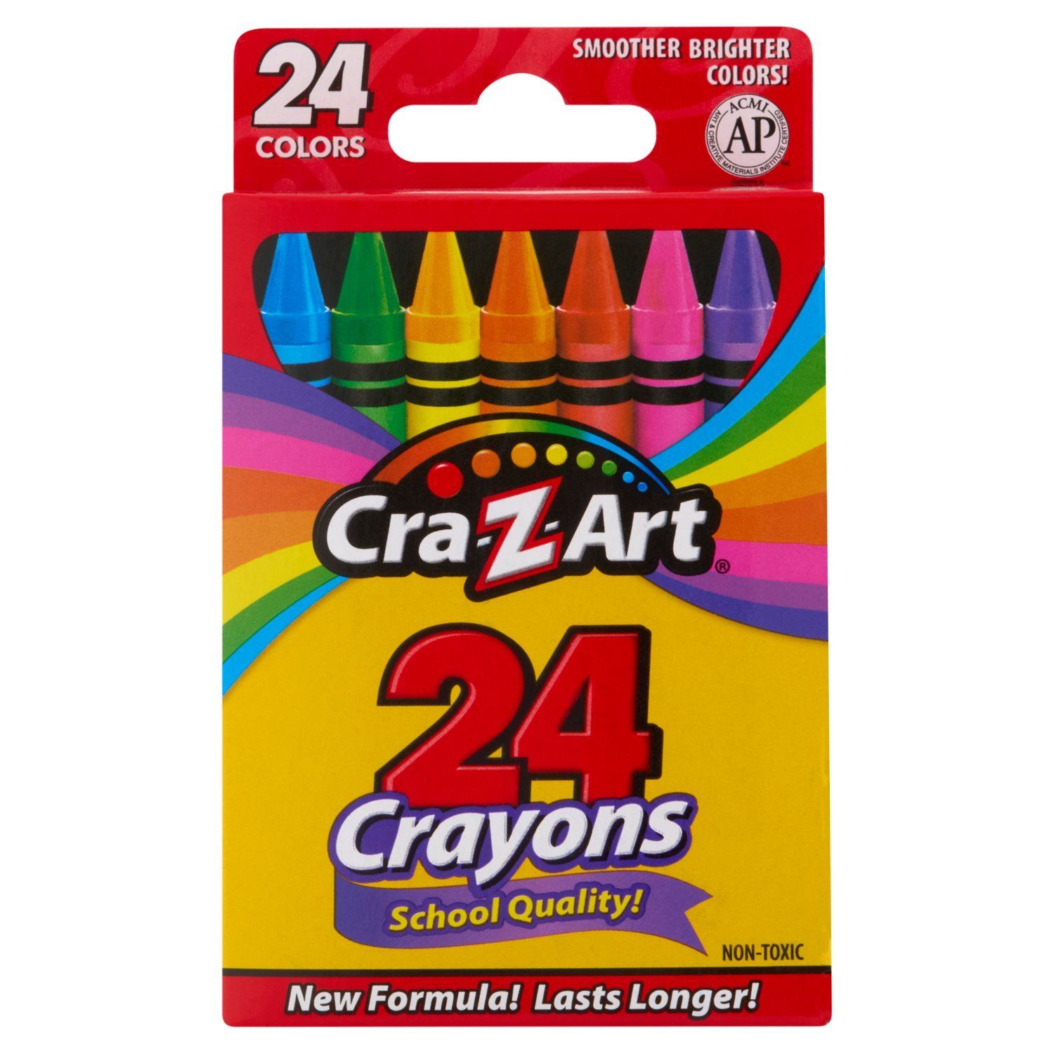 Cra-Z-Art Crayons, 24 count