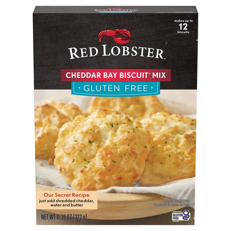 Red Lobster Gluten Free Cheddar Bay Biscuit Mix, 11.36 oz