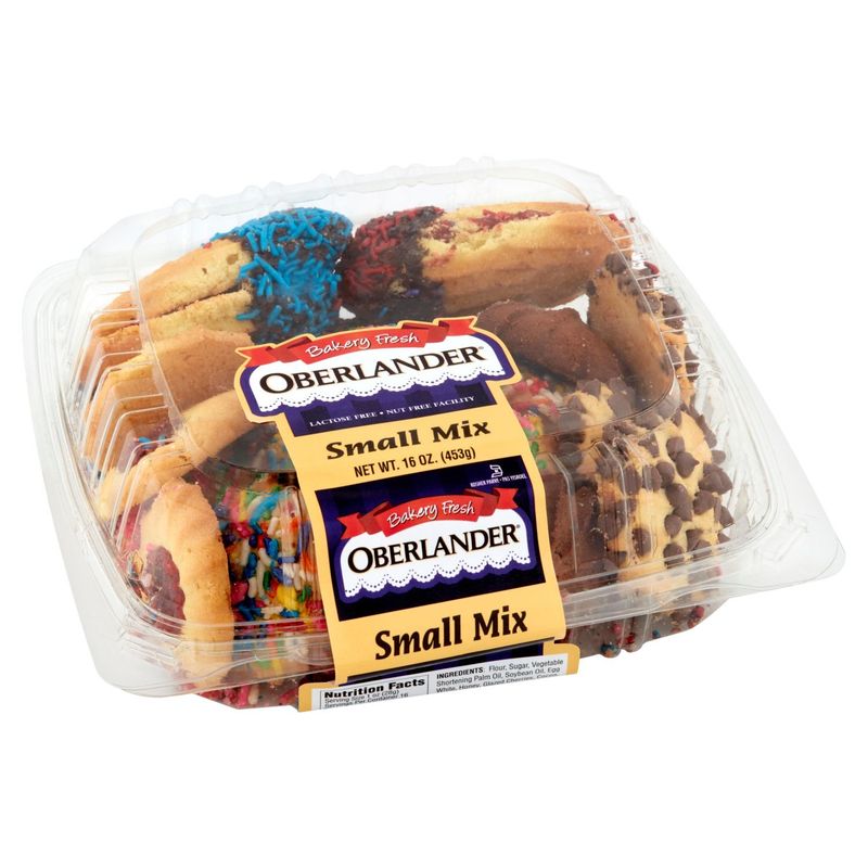 Oberlander Small Mix Cookies, 16 oz