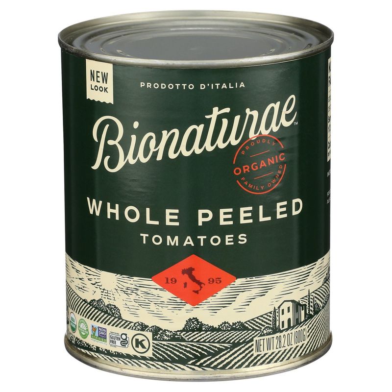 Bionaturæ Whole Peeled Tomatoes, 28.2 oz