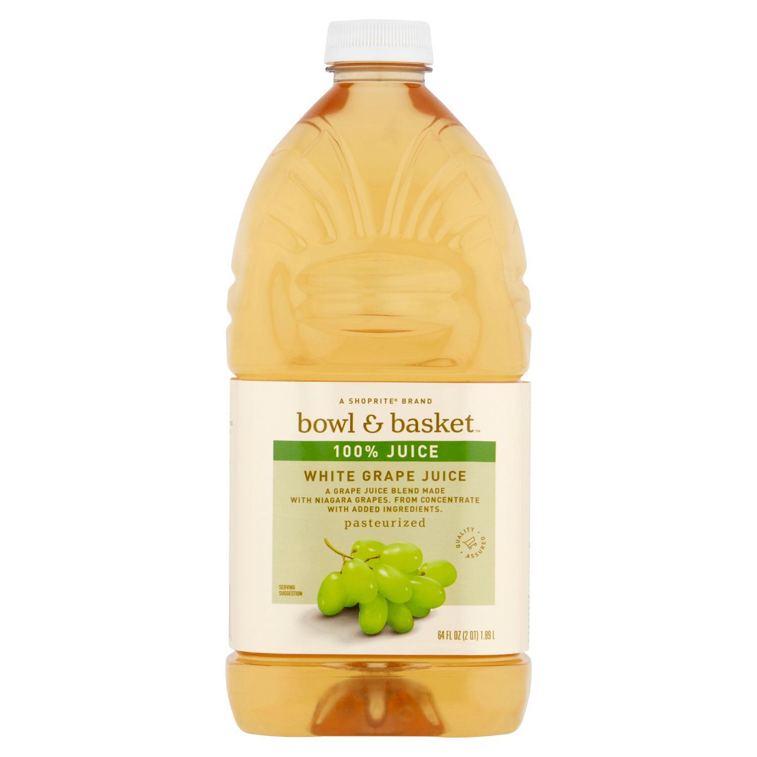 Bowl &amp; Basket White Grape Juice, 64 fl oz