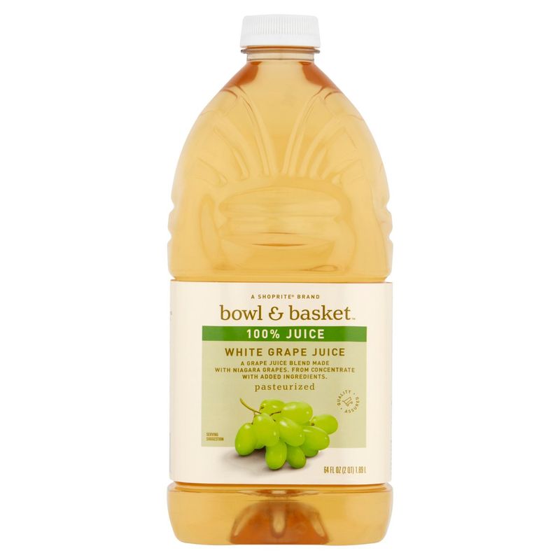 Bowl &amp; Basket White Grape Juice, 64 fl oz