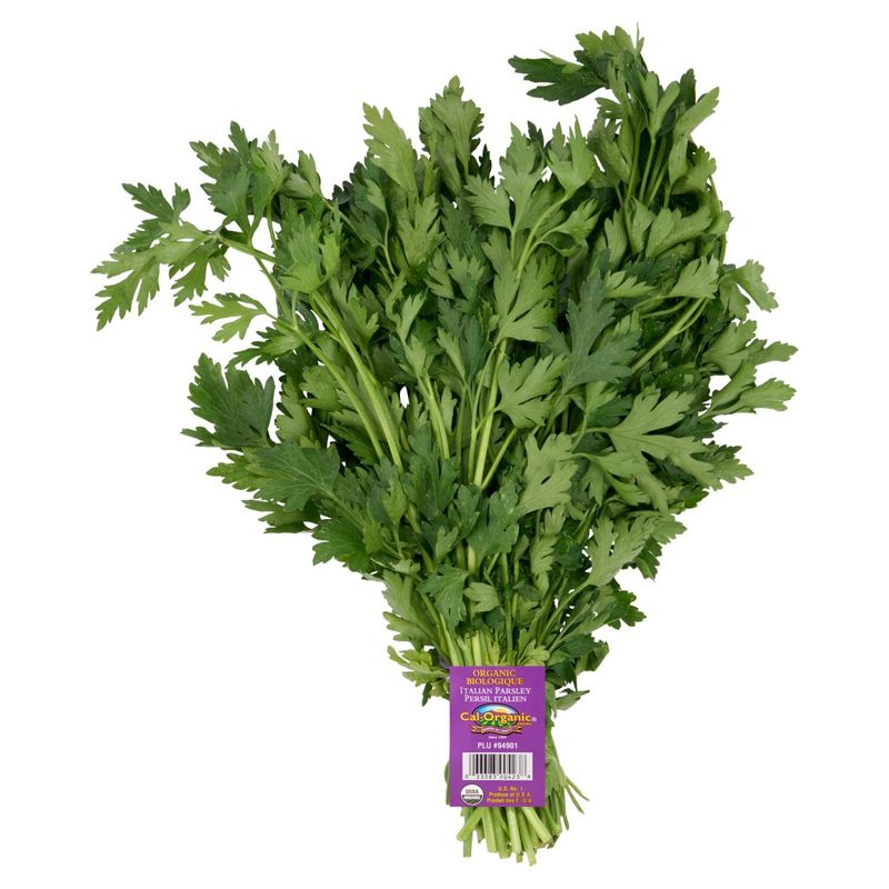 Fresh Organic Italian Parsley, bunch