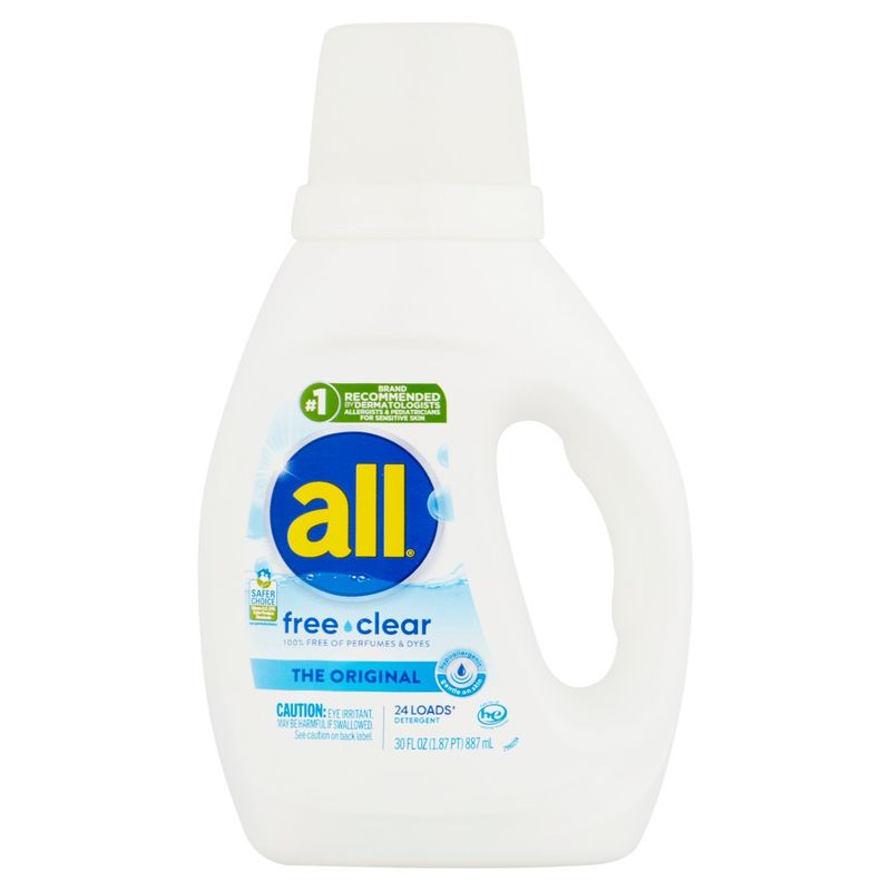 All Free Clear The Original Laundry Detergent, 24 loads, 30 fl oz