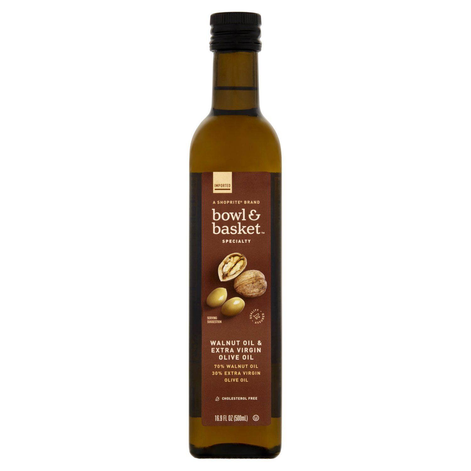 Bowl &amp; Basket Specialty Walnut Oil &amp; Extra Virgin Olive Oil, 16.9 fl oz