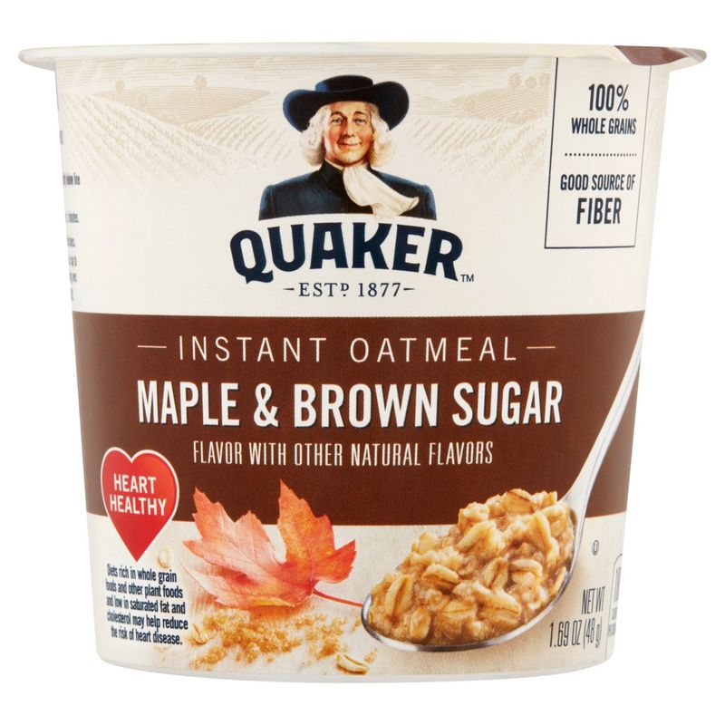 Quaker Maple &amp; Brown Sugar Instant Oatmeal, 1.69 oz