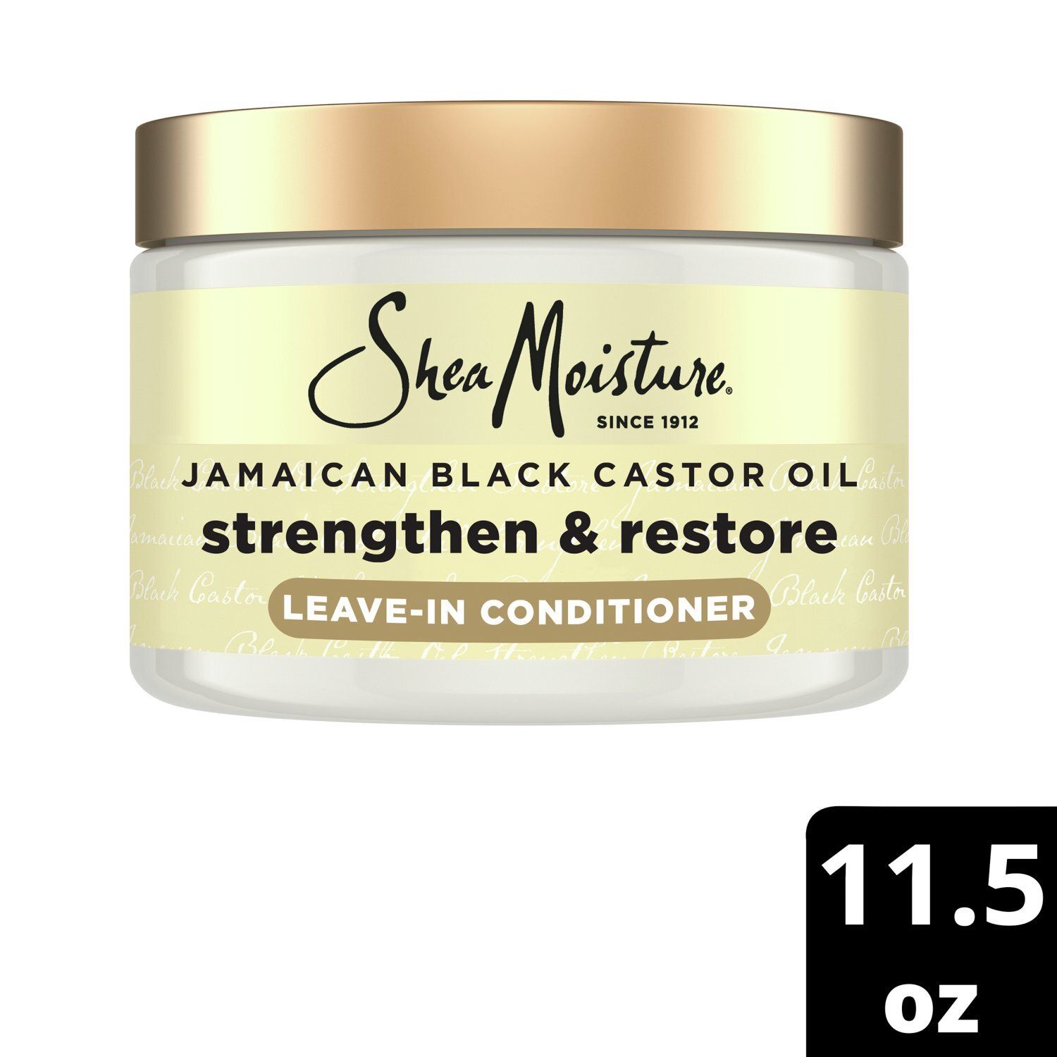 SheaMoisture Jamaican Black Castor Oil Strengthen &amp; Restore Leave-in Conditioner, 11.5 oz