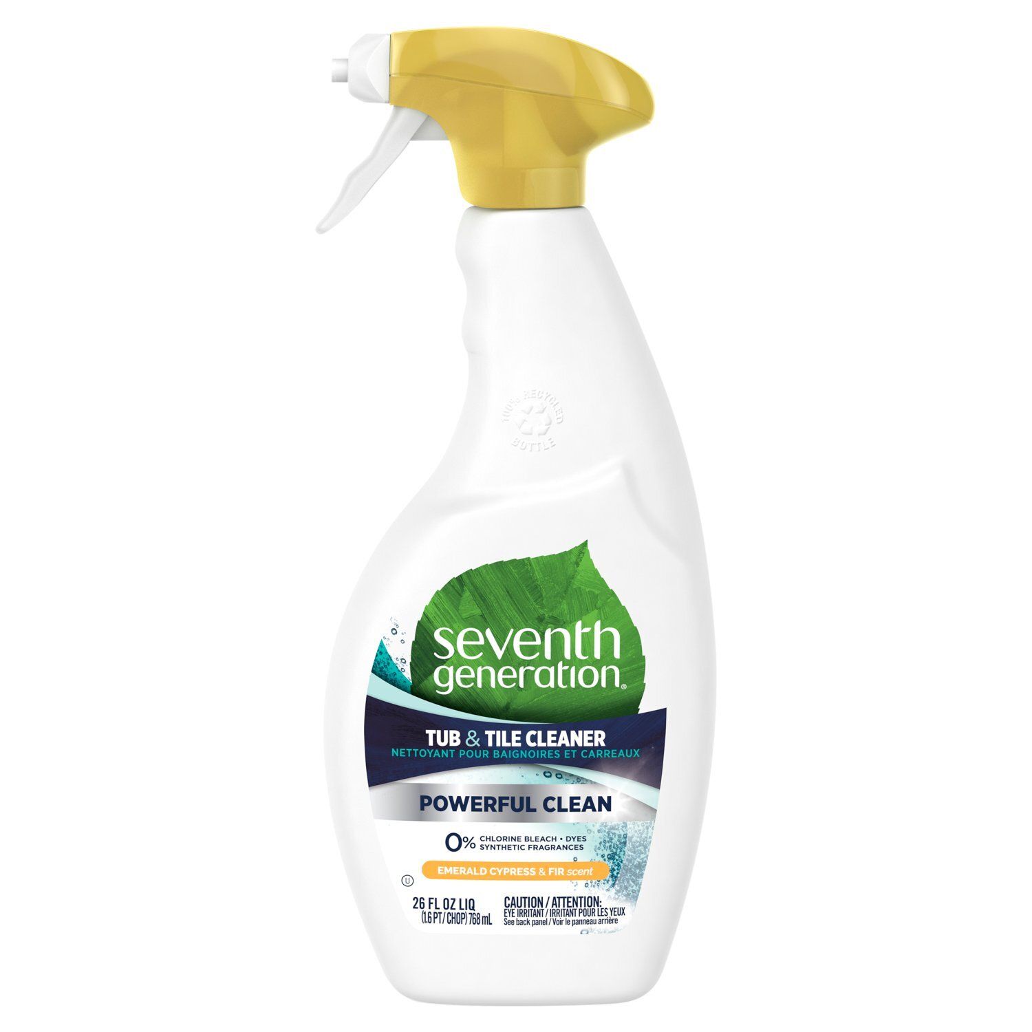 Seventh Generation Emerald Cypress &amp; Fir Scent Tub &amp; Tile Cleaner, 26 fl oz