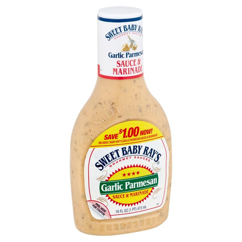 Sweet Baby Ray's Garlic Parmesan Sauce &amp; Marinade, 16 fl oz