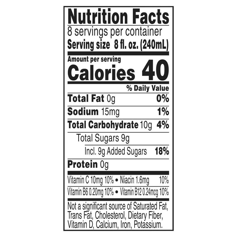 V8 Splash Fruit Medley Beverage, 64 fl oz