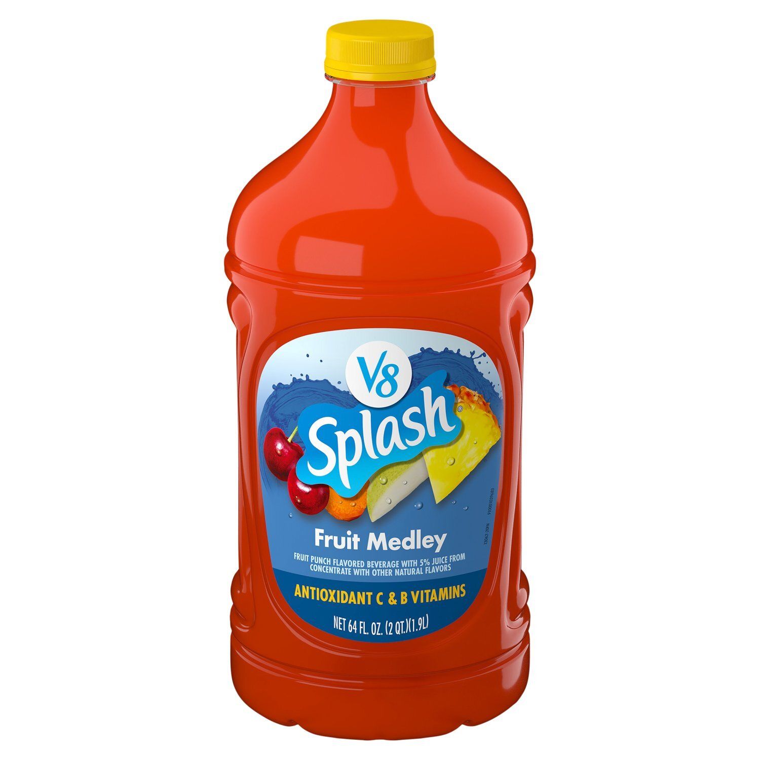 V8 Splash Fruit Medley Beverage, 64 fl oz