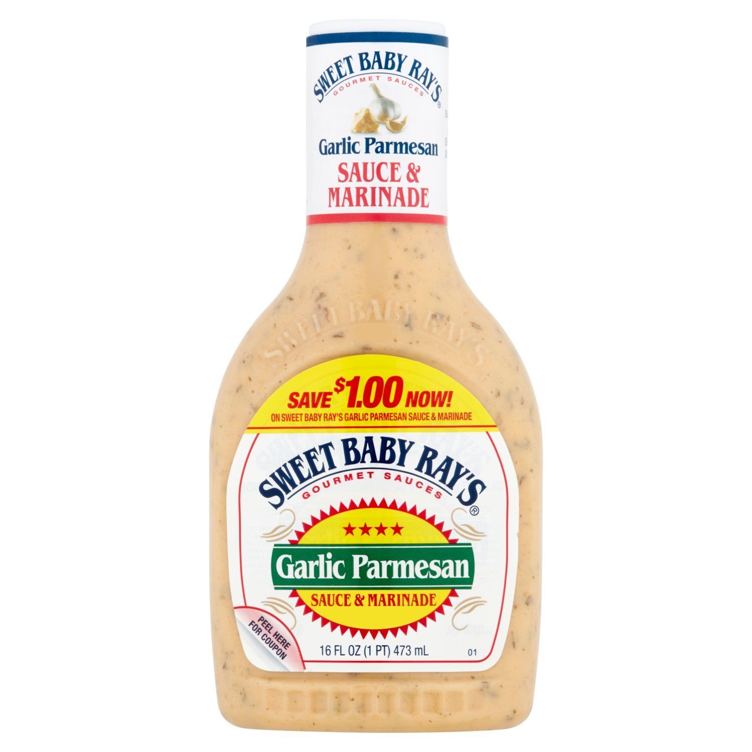 Sweet Baby Ray's Garlic Parmesan Sauce &amp; Marinade, 16 fl oz