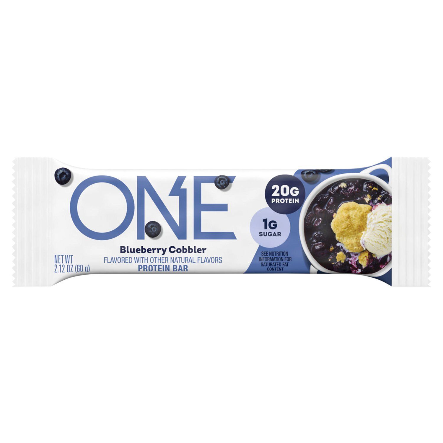ONE Blueberry Cobbler Protein Bar, 2.12 oz