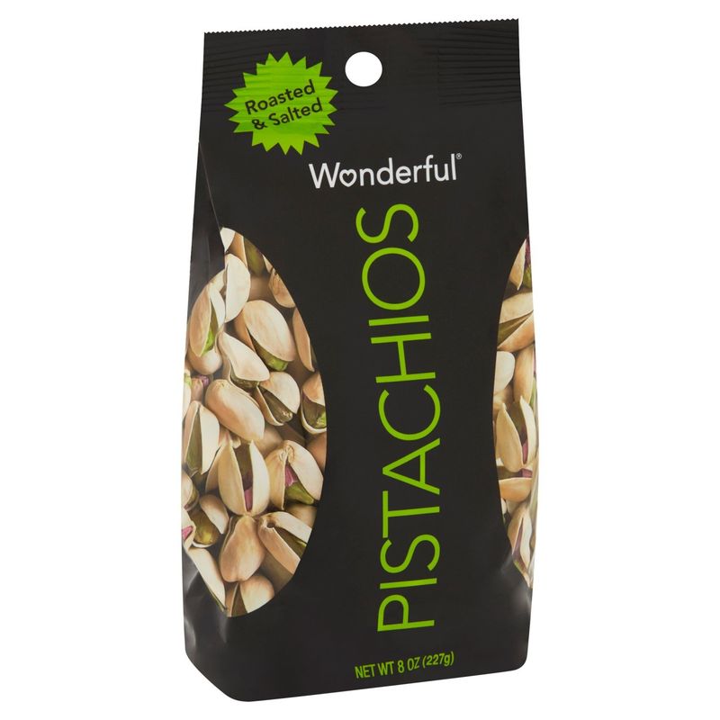 Wonderful Roasted &amp; Salted Pistachios, 8 oz