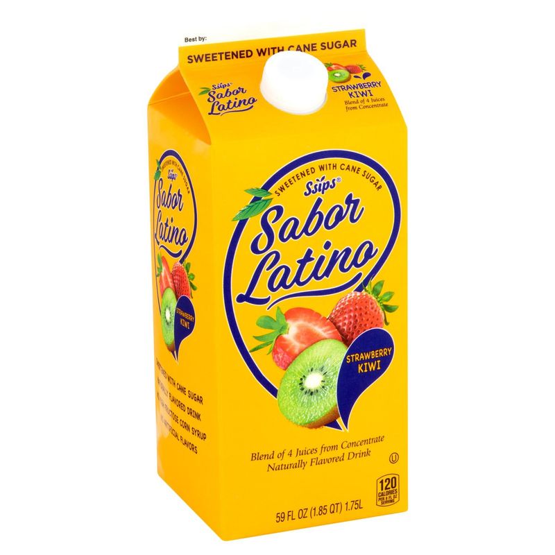 Ssips Sabor Latino Strawberry Kiwi Drink, 59 fl oz