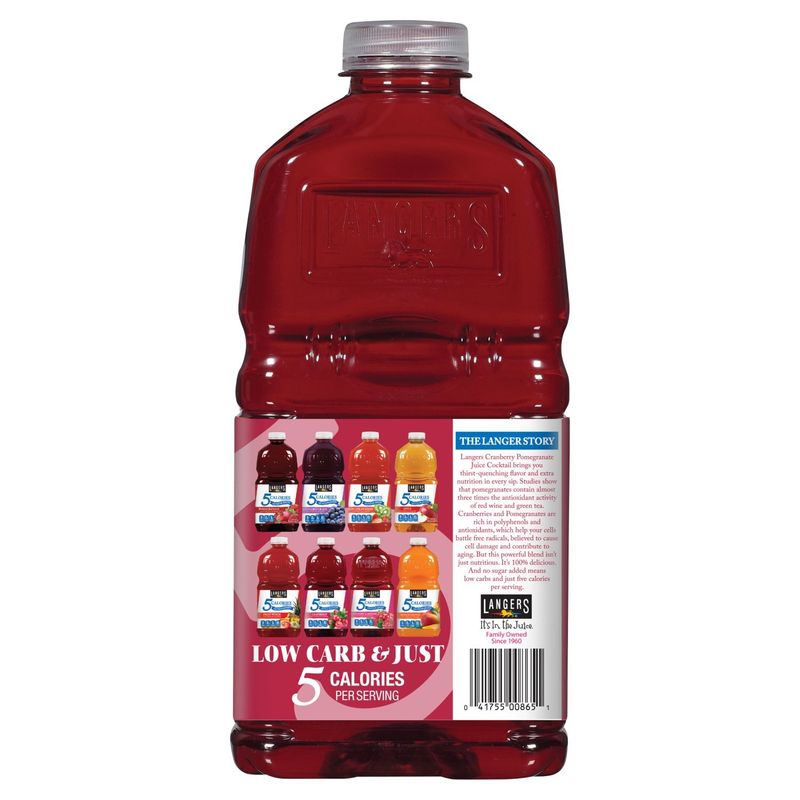 Langers Cranberry Pomegranate Juice Cocktail, 64 fl oz