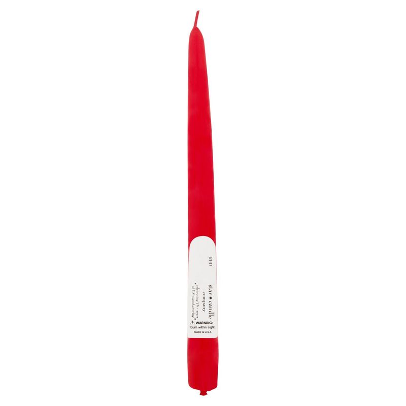 Star Candle Company Red Candle