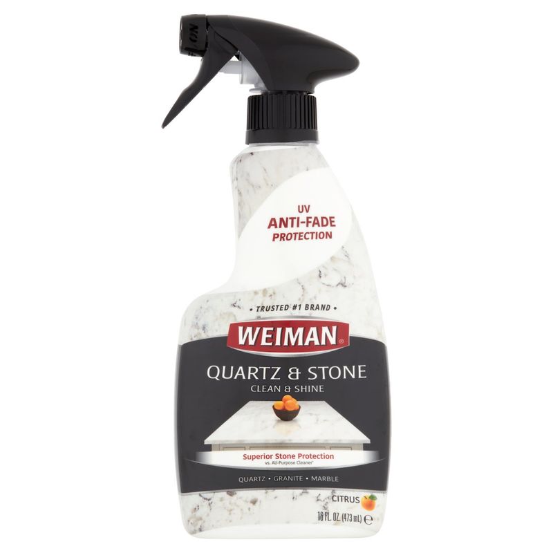 Weiman Quartz &amp; Stone Citrus Clean &amp; Shine, 16 fl oz