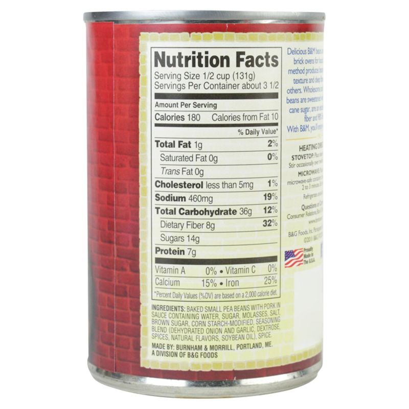 B&amp;M Boston's Best with Molasses, Brown Sugar, Pork &amp; Spices Baked Beans, 16 oz