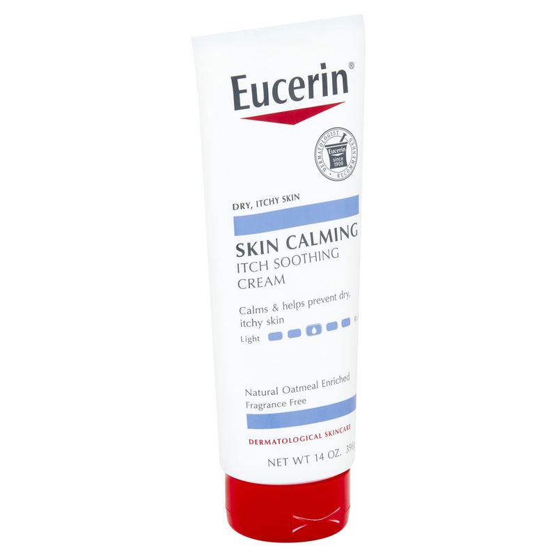 Eucerin Skin Calming Itch Soothing Cream, 14 oz