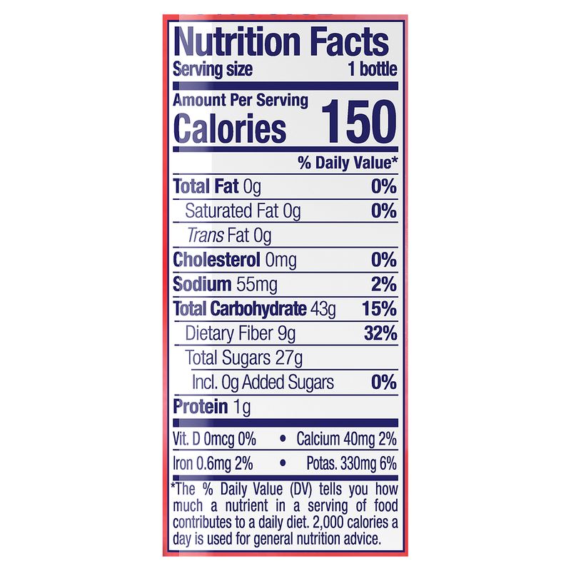 Naked Strawberry Lemon Ginger Fiber Smoothie, 15.2 fl oz