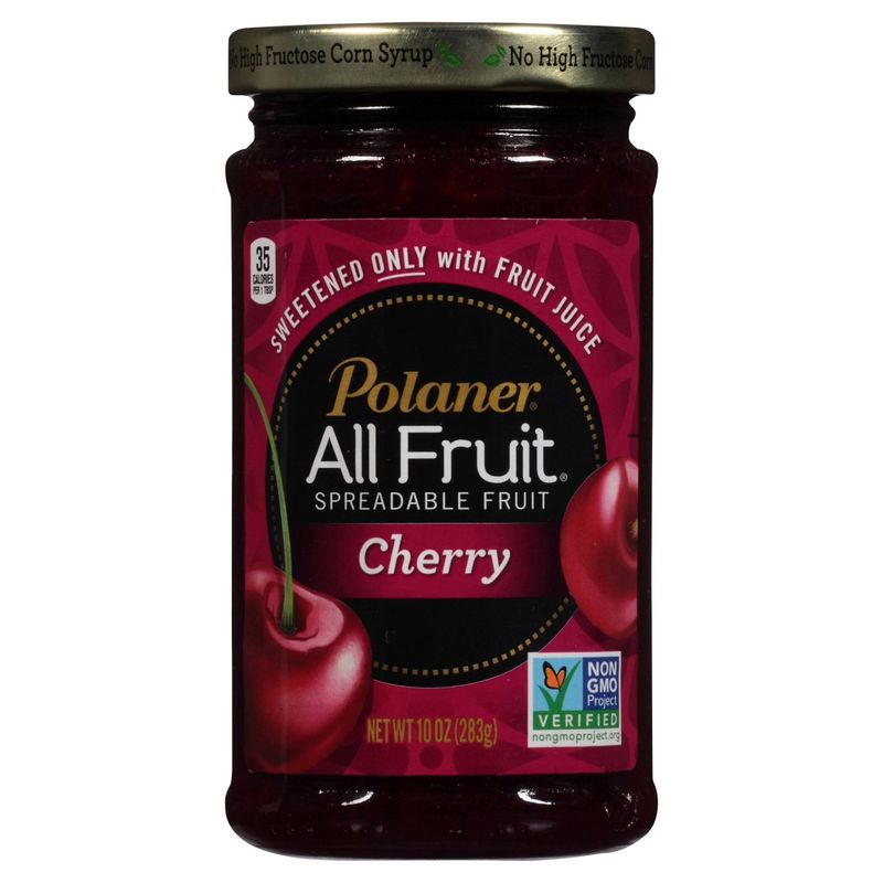 Polaner All Fruit Cherry Spreadable Fruit, 10 oz