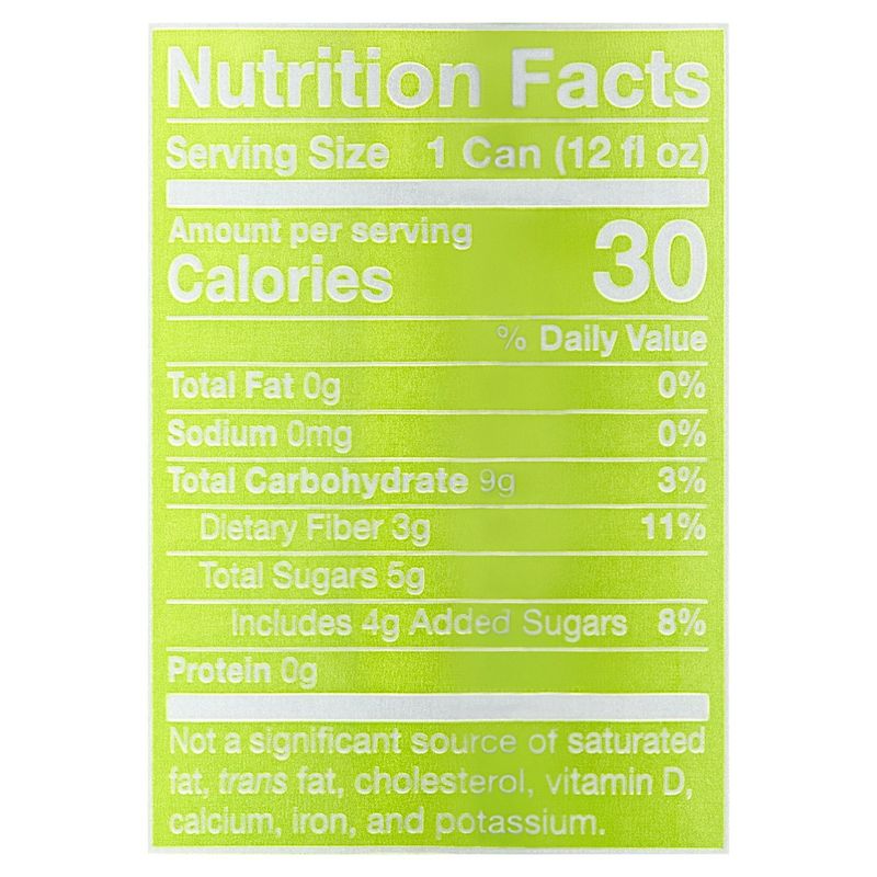Poppi Watermelon Flavored Prebiotic Soda, 12 fl oz