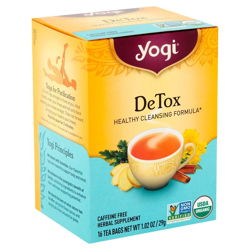 Yogi DeTox Herbal Supplement, 16 count, 1.02 oz
