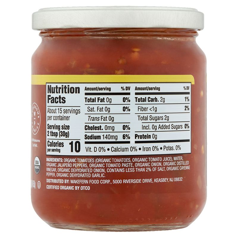 Wholesome Pantry Organic Medium Thick and Chunky Salsa, 16 oz