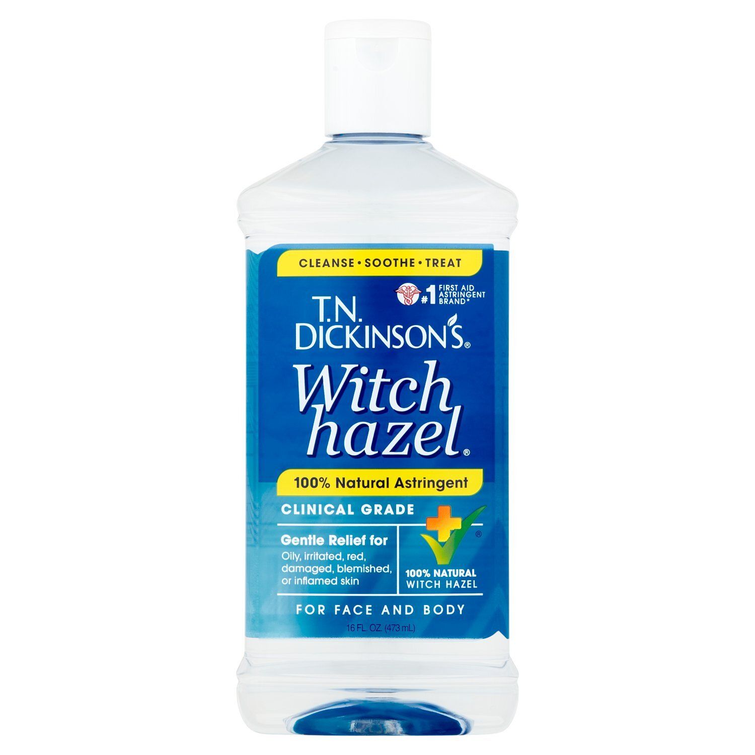 T.N. Dickinson's Witch Hazel 100% Natural Astringent, 16 fl oz