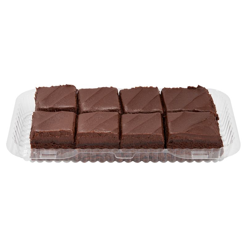 8 Pack Fudge Iced Brownies