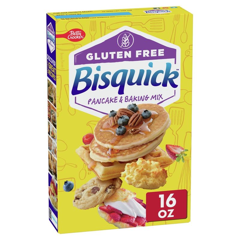 Betty Crocker Bisquick Gluten Free Pancake &amp; Baking Mix, 16 oz