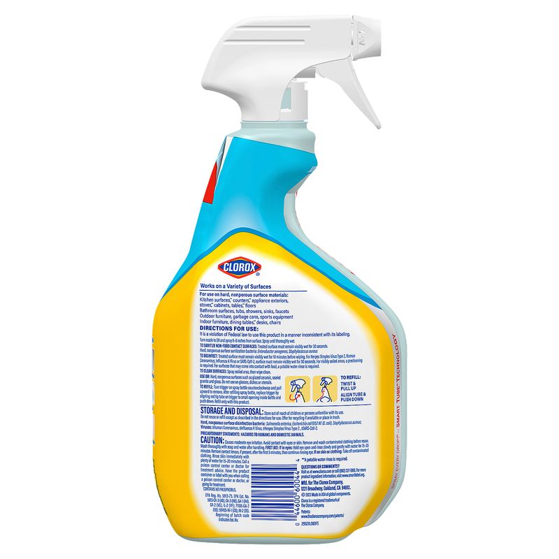 Clorox Crisp Lemon Disinfecting All Purpose Cleaner, 32 fl oz