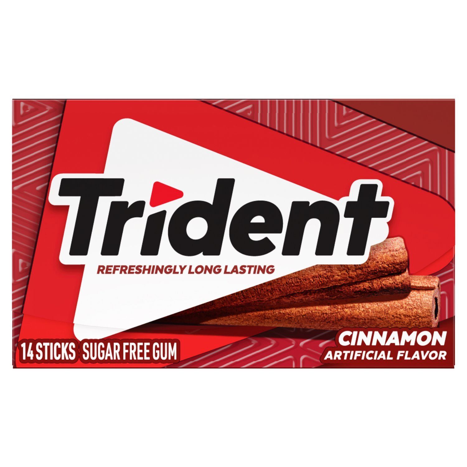 Trident Cinnamon Sugar Free Gum, 14 count