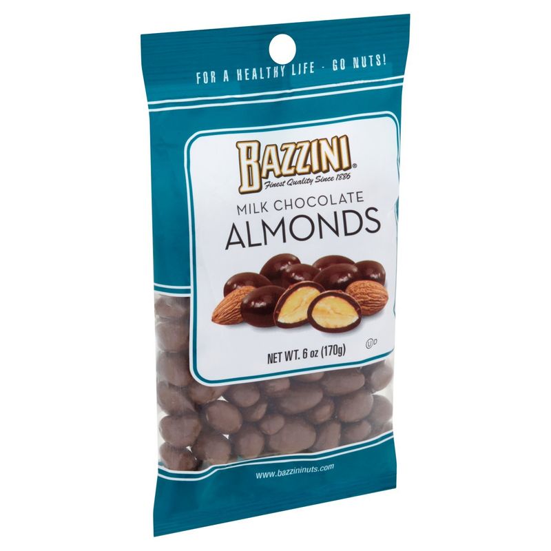 Bazzini Milk Chocolate Almonds, 6 oz