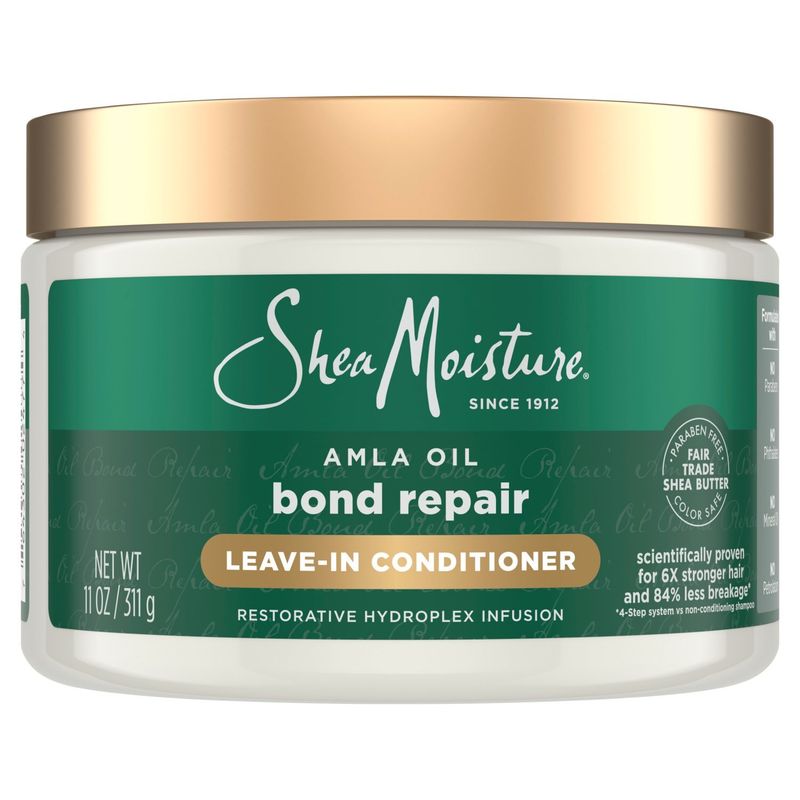 SheaMoisture Amla Oil Bond Repair Leave-In Conditioner, 11 oz