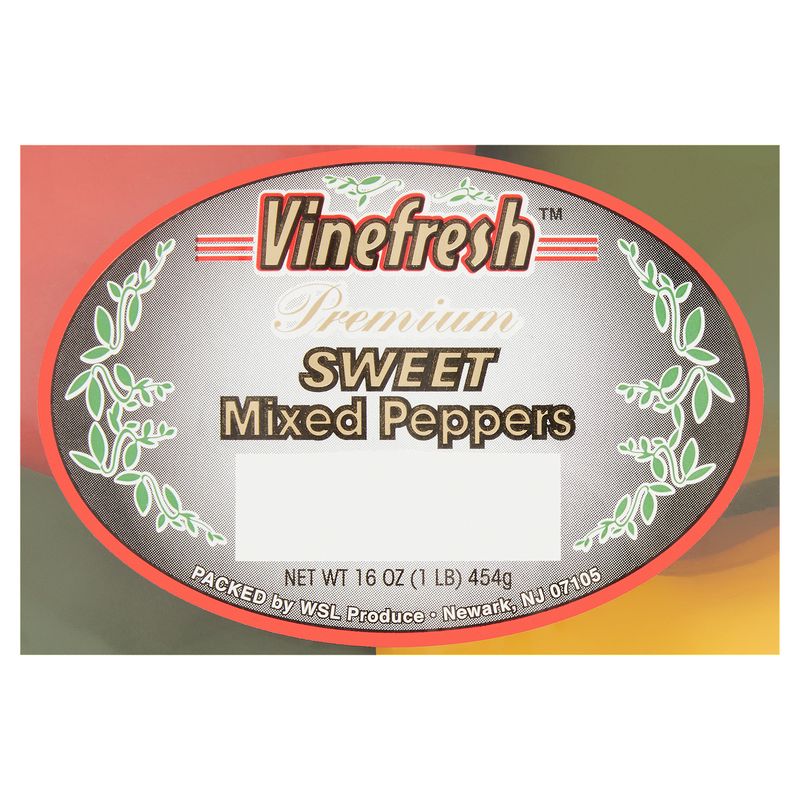 Vinefresh Premium Sweet Mixed Peppers, 4 ct