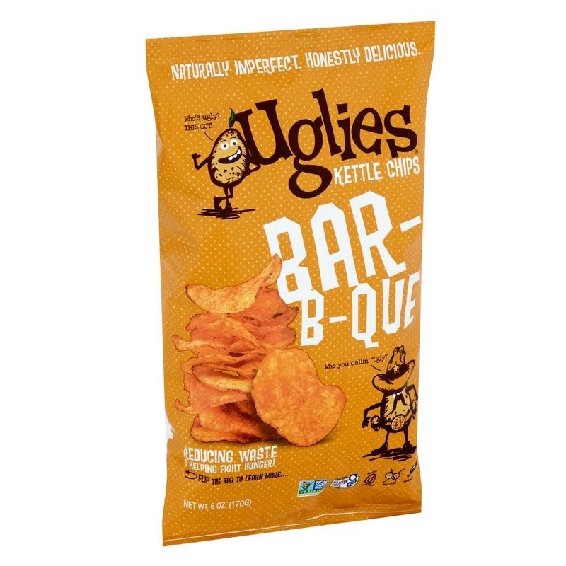 Uglies Bar-B-Que Kettle Chips, 6 oz