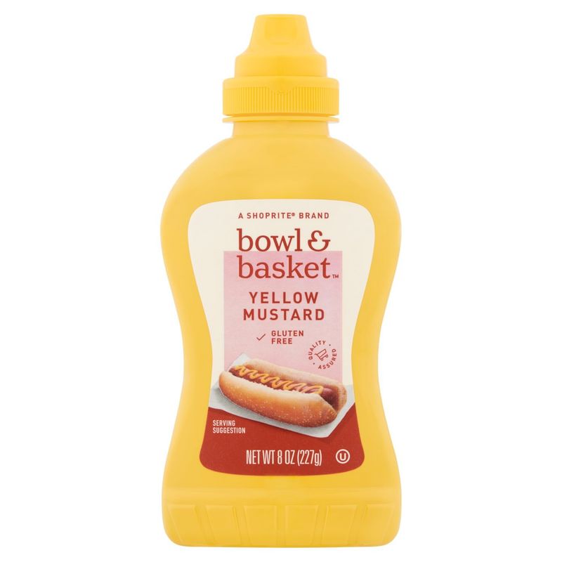 Bowl &amp; Basket Yellow Mustard, 8 oz