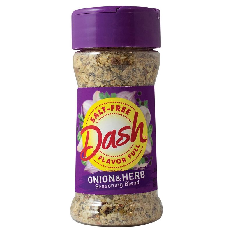 Dash Salt-Free Onion &amp; Herb Seasoning Blend, 2.5 oz