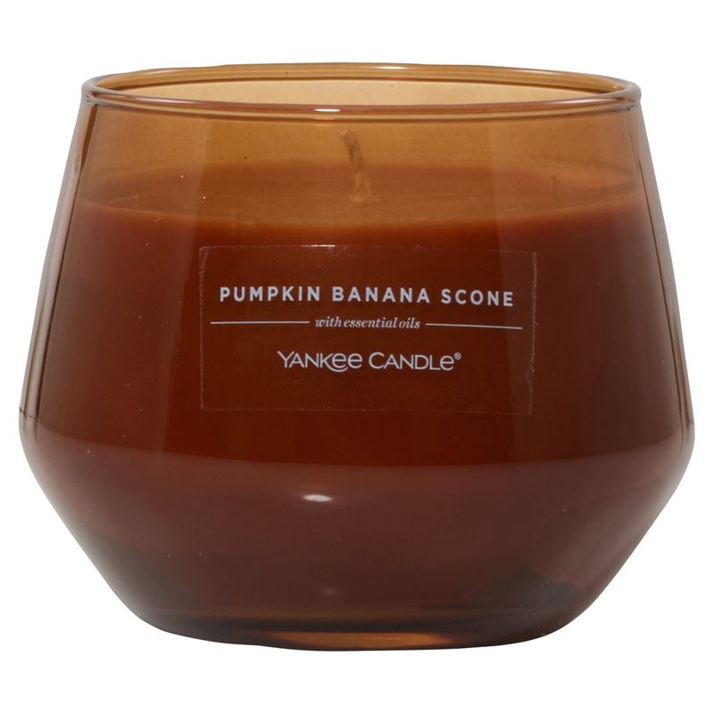 Yankee Candle Pumpkin Banana Scone Candle, 10 oz