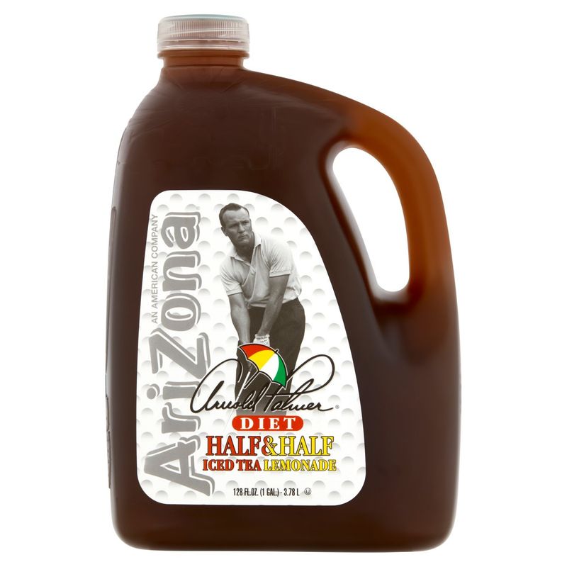 Arizona Diet Half &amp; Half Iced Tea Lemonade, 128 fl oz