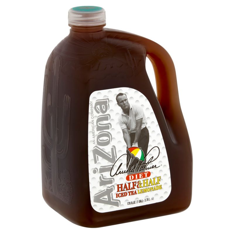 Arizona Diet Half &amp; Half Iced Tea Lemonade, 128 fl oz