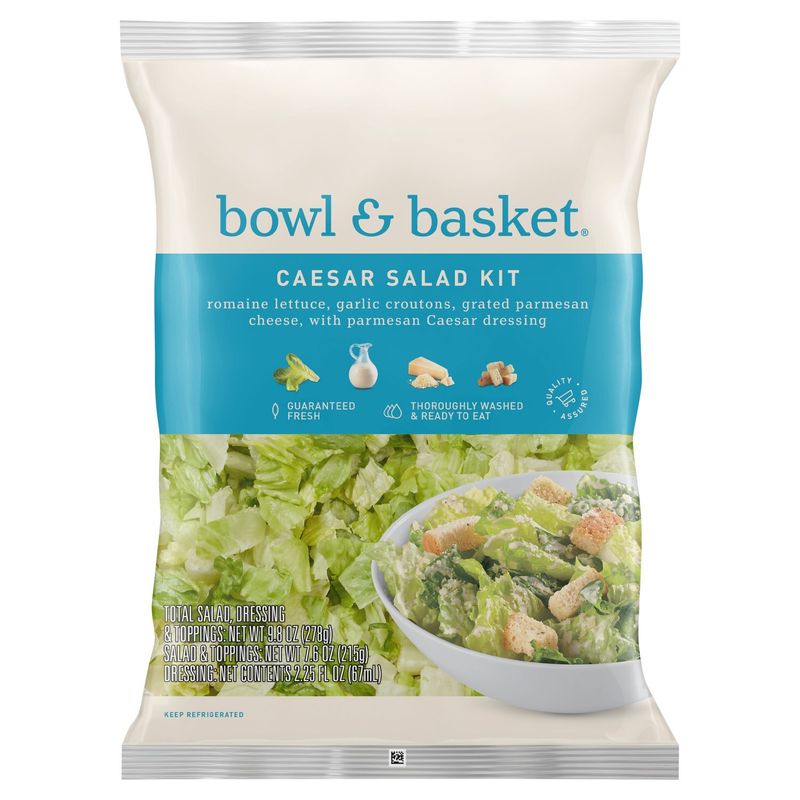 Bowl &amp; Basket Caesar Salad Kit