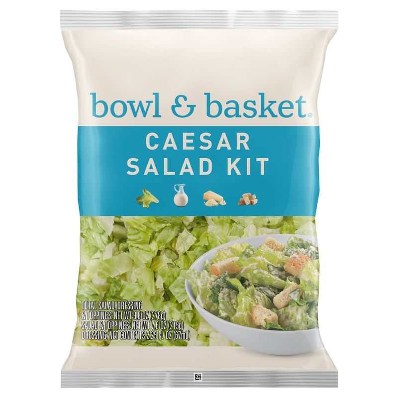 Bowl &amp; Basket Caesar Salad Kit